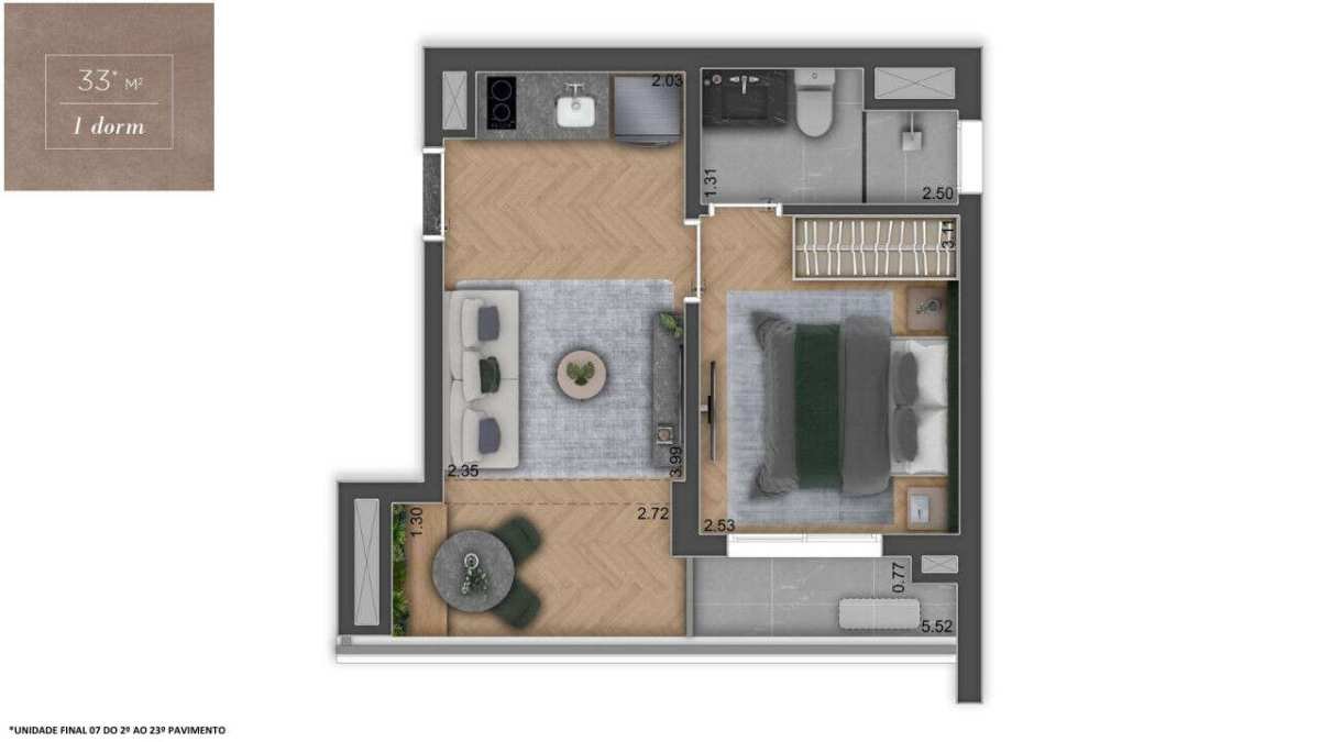 Apartamento à venda com 3 quartos, 118m² - Foto 34