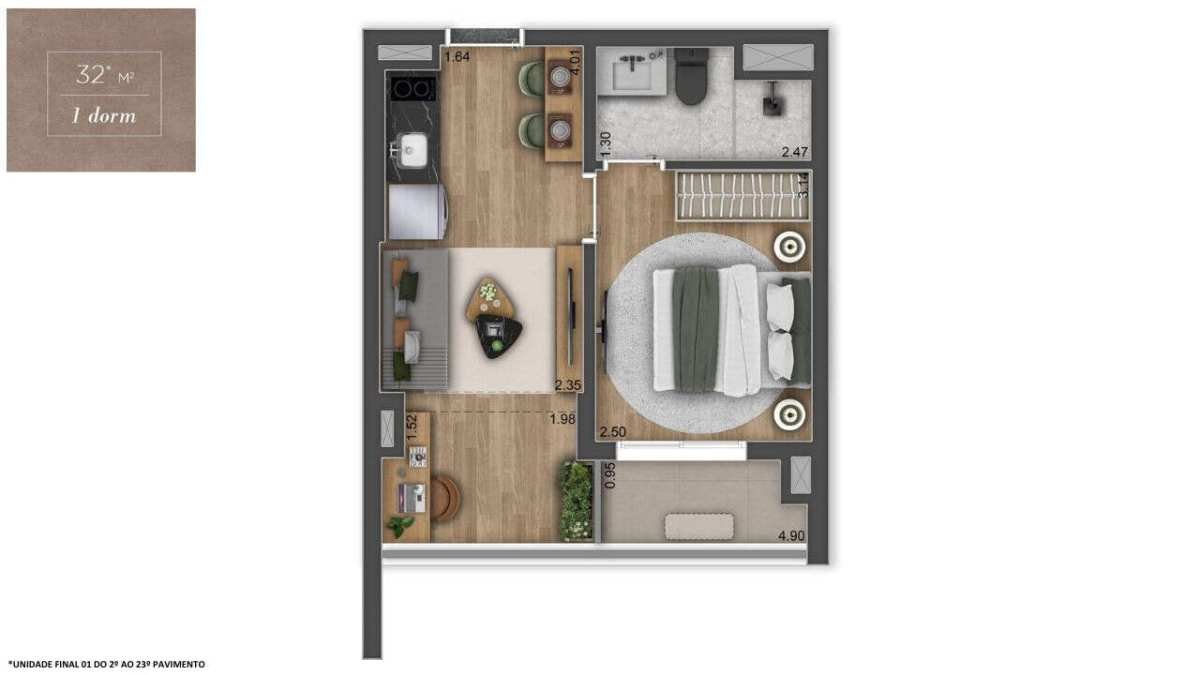 Apartamento à venda com 3 quartos, 118m² - Foto 36
