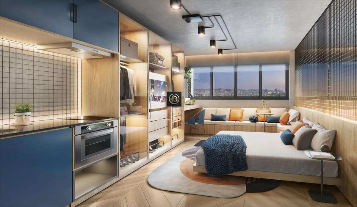 Loft à venda em Porto Alegre, Cidade Baixa, com 1 quarto, 27,69m²