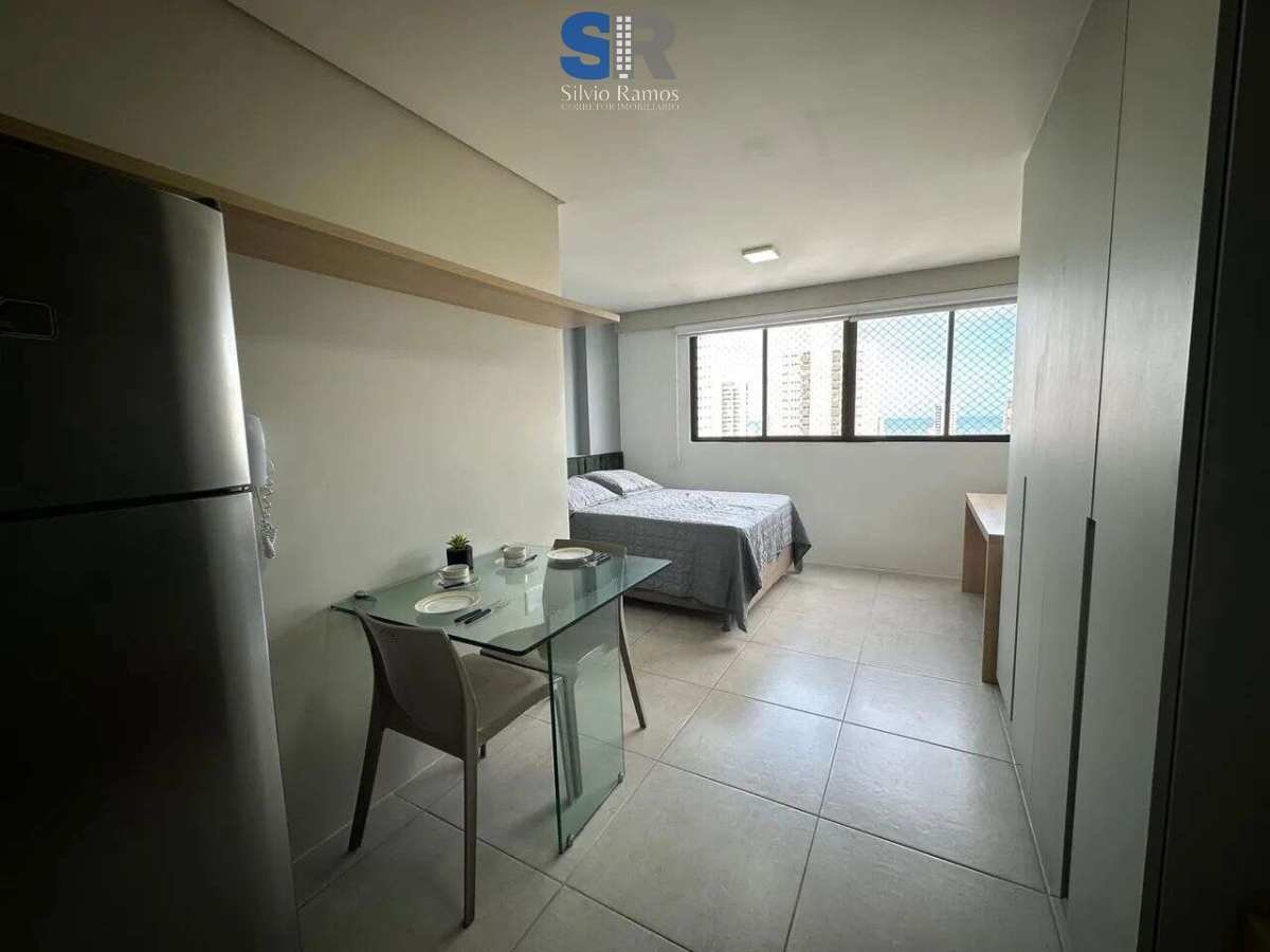 Maravilhoso apartamento Studio mobiliado de 25m² em Boa Viagem