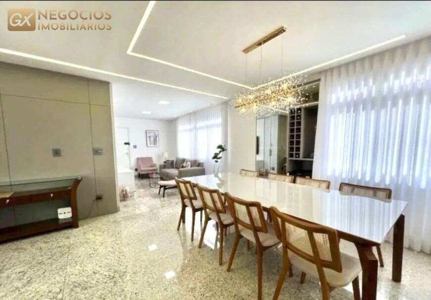 Apartamento à venda em Belo Horizonte, Funcionários, com 3 quartos, 130m² - GX Negócios Imobiliários