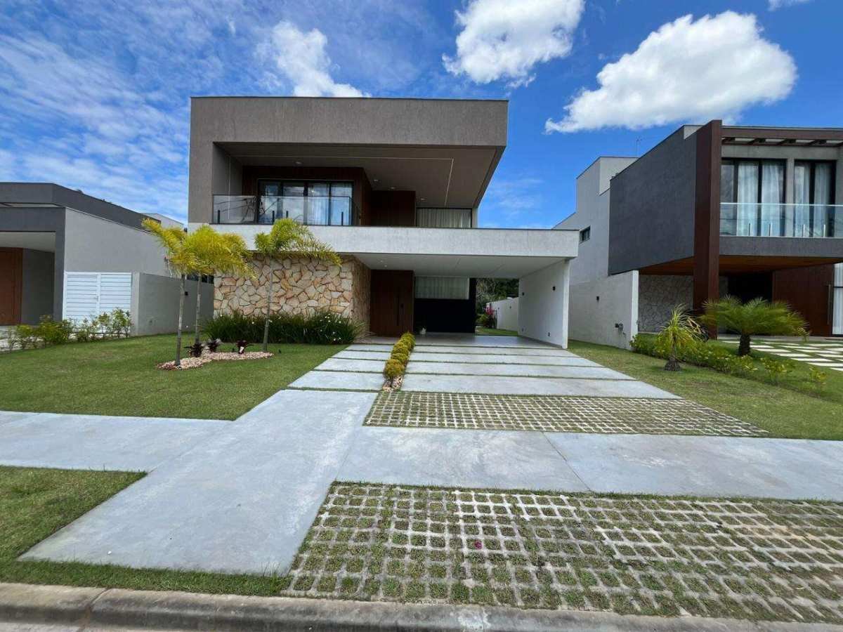 Casa Alphaville Litoral Norte 3 de 4 Suítes 600m² Camaçari Reg. Lauro de Freitas Alto Luxo - Iuri Imóveis