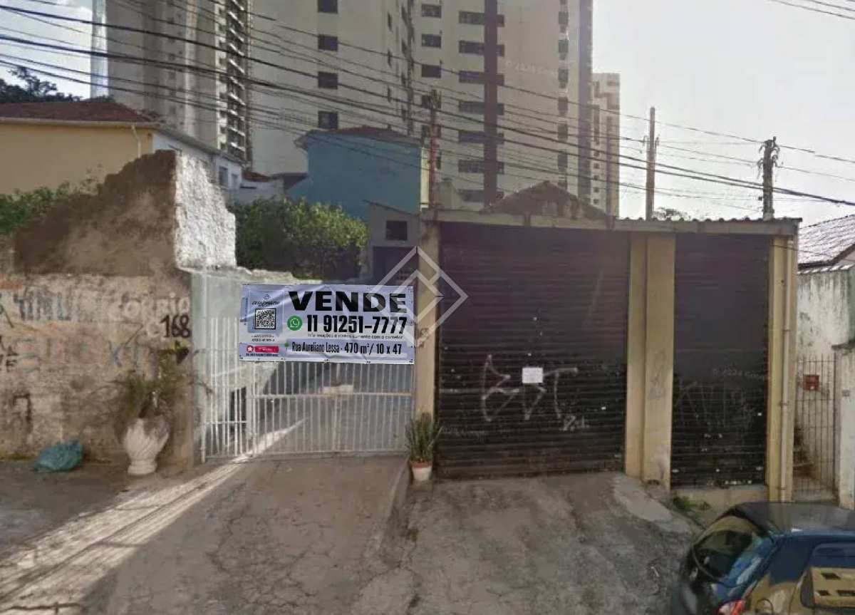 Terreno à venda na Água Rasa (Vila Regente Feijó) 10 X 47 - 470 m² - São Paulo - SP