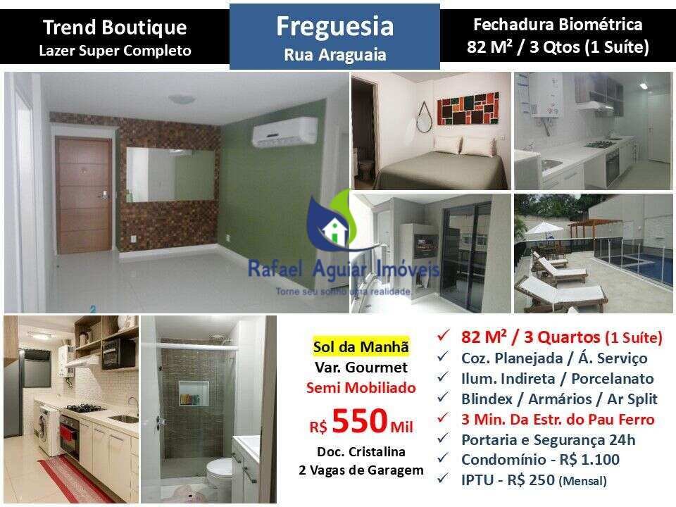 Apartamento à venda em Rio de Janeiro, Freguesia (Jacarepaguá) - Rafael Aguiar Imóveis
