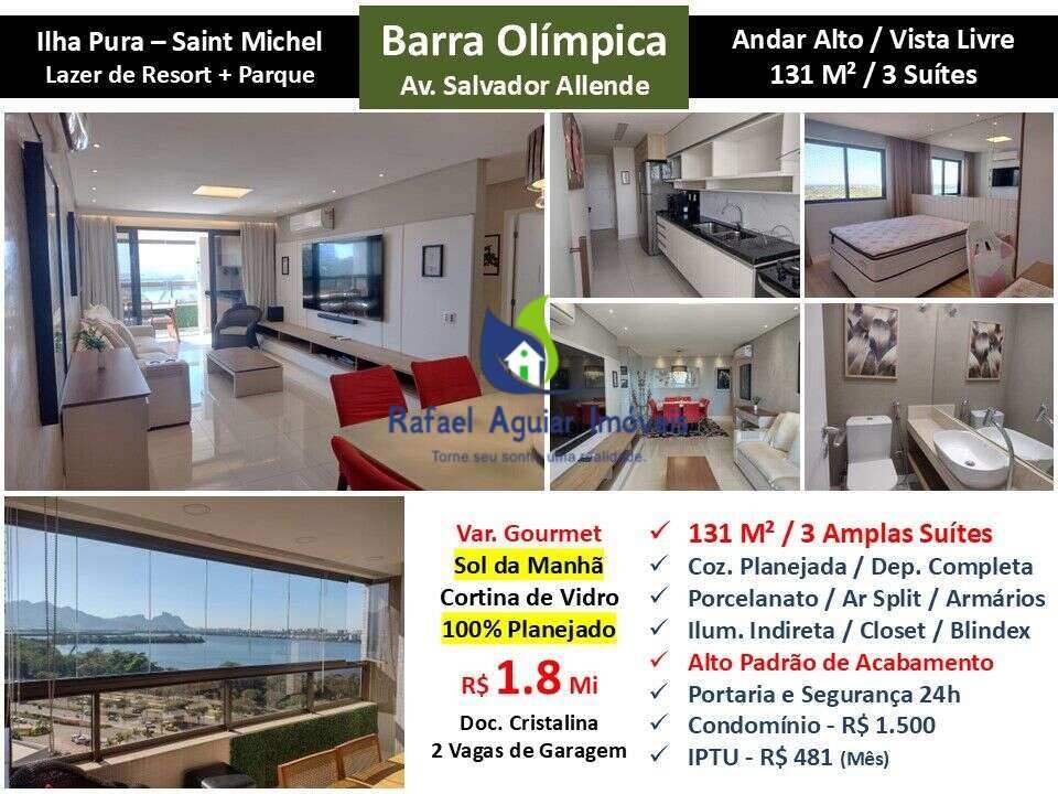 Apartamento à venda em Rio de Janeiro, Barra da Tijuca - Rafael Aguiar Imóveis
