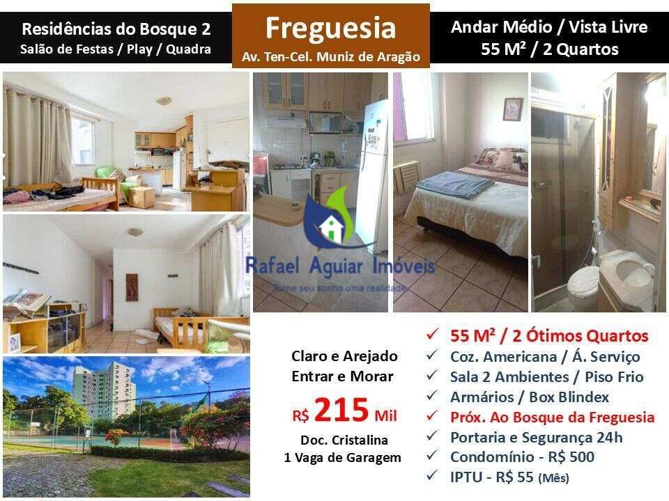 Apartamento à venda em Rio de Janeiro, Anil, 55m²