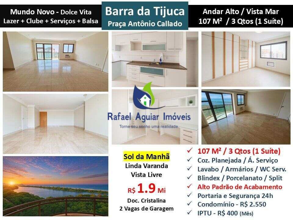 Apartamento à venda em Rio de Janeiro, Barra da Tijuca