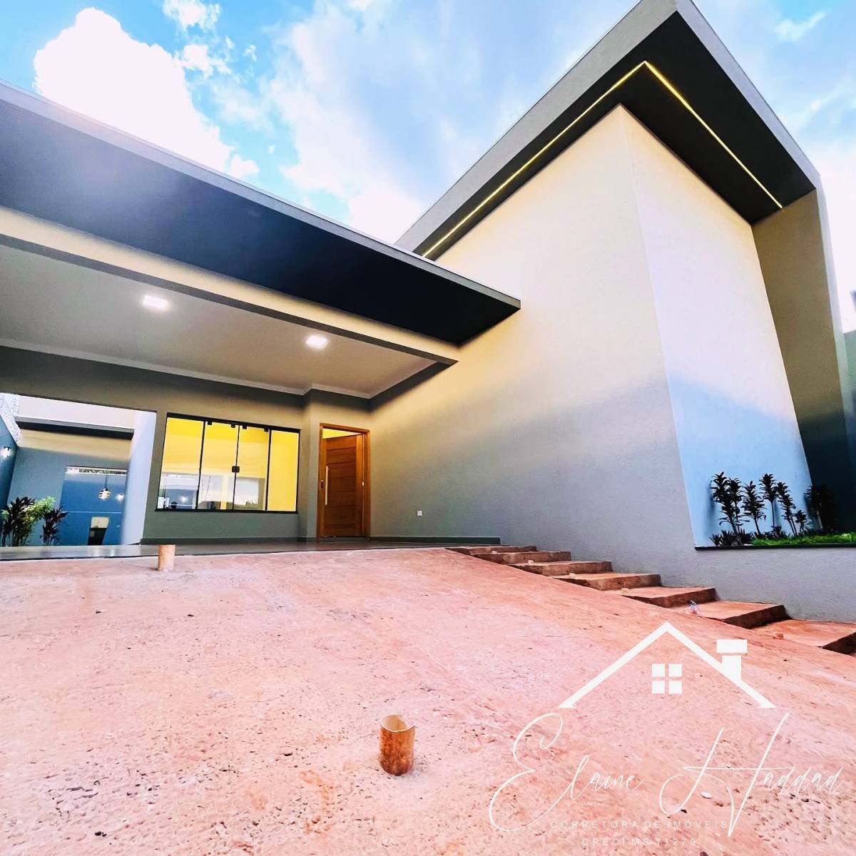 Casa à venda em Campo Grande, Água Limpa Park, com 3 quartos, 143m²