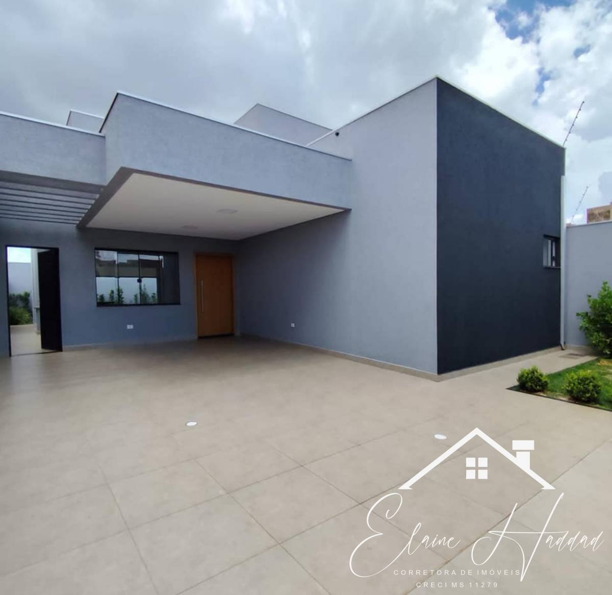 Casa à venda em Campo Grande, Jardim das Nações, com 3 quartos, 128m² - Elaine Haddad - Corretora de Imóveis