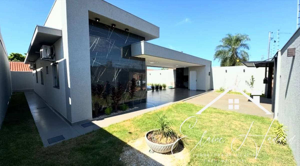 Casa à venda em Campo Grande, Jardim Morenão, com 3 quartos, 123m² - Elaine Haddad - Corretora de Imóveis