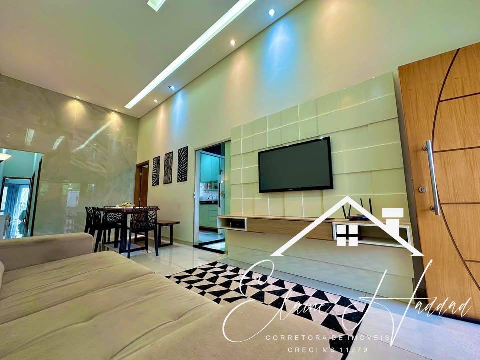 Casa à venda em Campo Grande, Rita vieira, com 3 quartos, 120m² - Elaine Haddad - Corretora de Imóveis