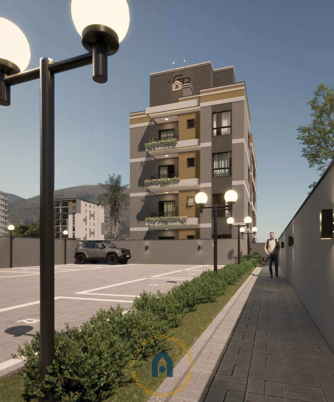 Apartamento à venda em Curitiba, Boqueirão, com 2 quartos, 57,50m²