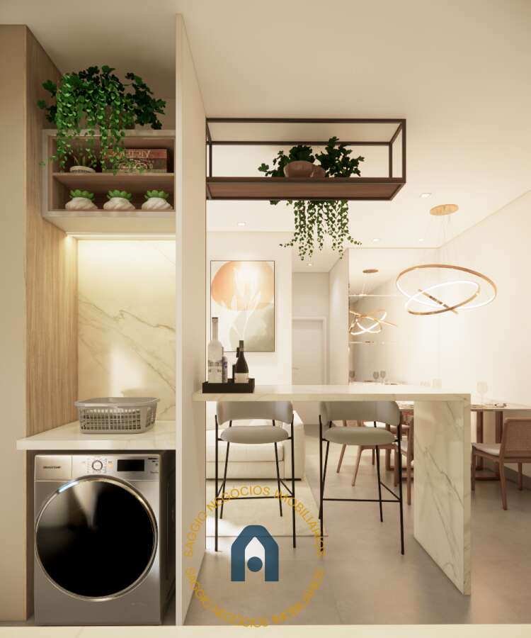 Apartamento Garden à venda em Curitiba, Boqueirão, com 2 quartos, 59,97m²