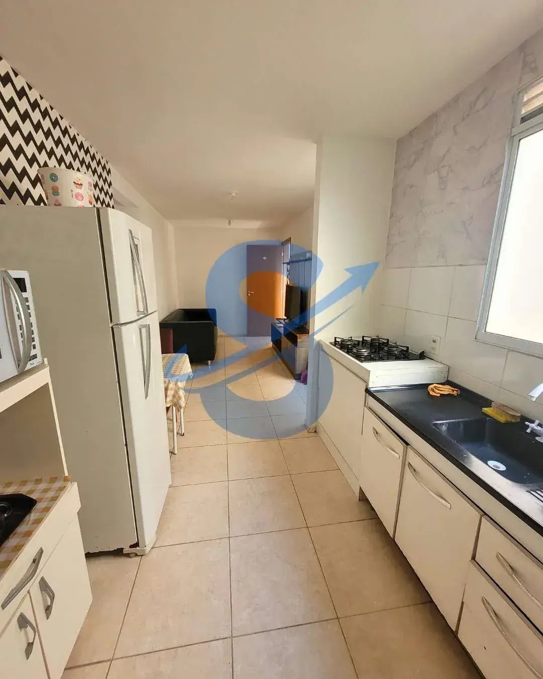  - Apartamento para alugar, com 2 quartos, 48m²