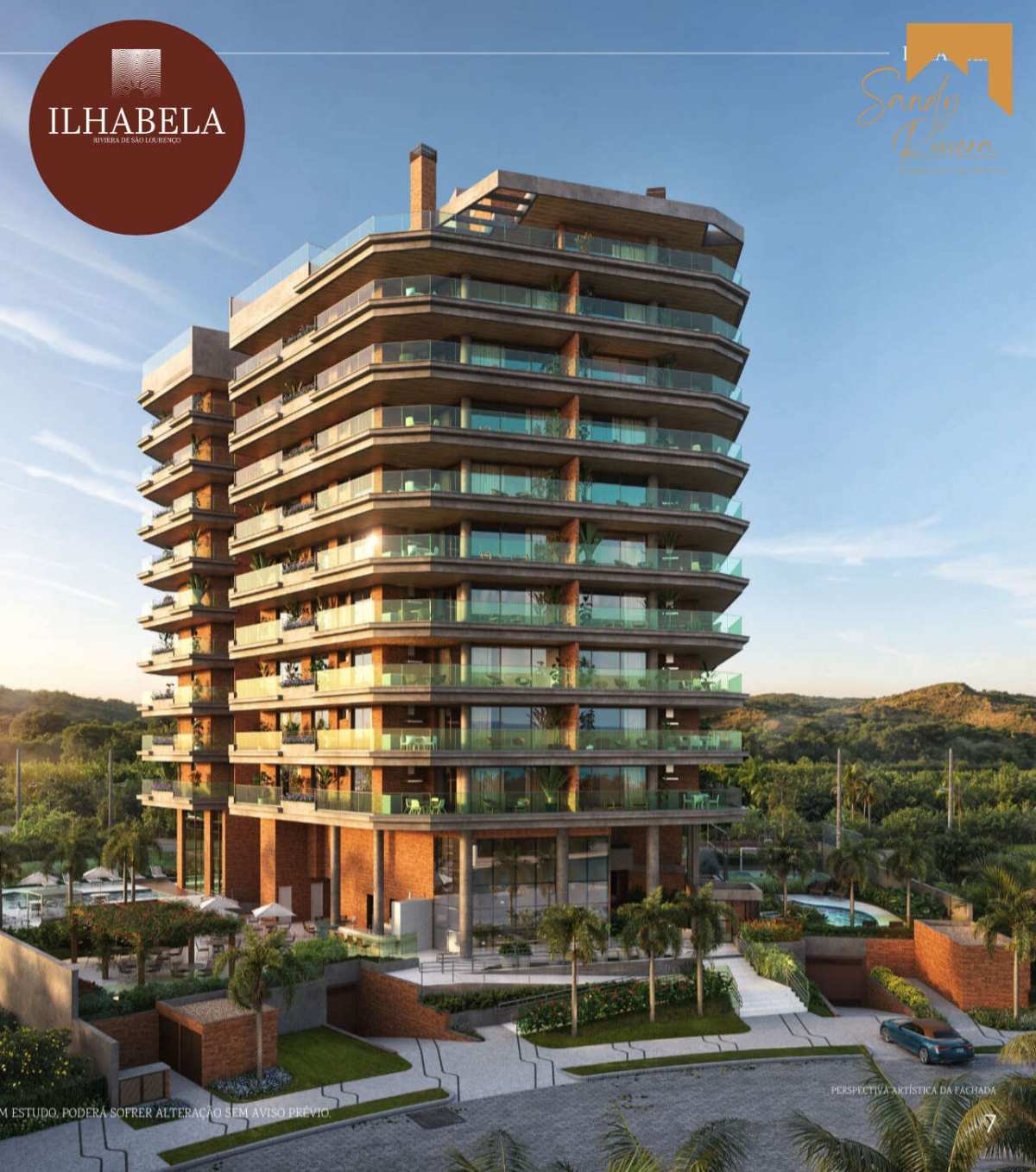 Lançamento Ilha Bela – Apartamentos de Luxo no Módulo 1 da Riviera de São Lourenço - Sandy Riviera