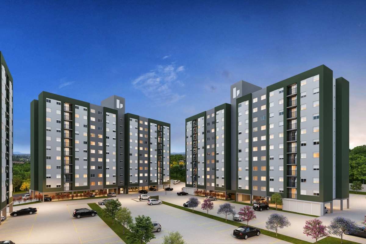 Apartamento à venda com 2 quartos - Canudos,Novo Hamburgo