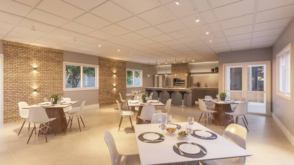 Apartamento à venda com 2 quartos - Guarujá,Porto Alegre