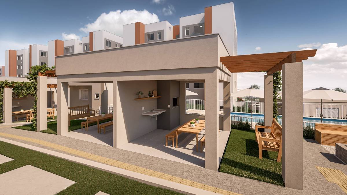  - Apartamento à venda em São Leopoldo, Campestre, com 2 quartos, 45,44m²