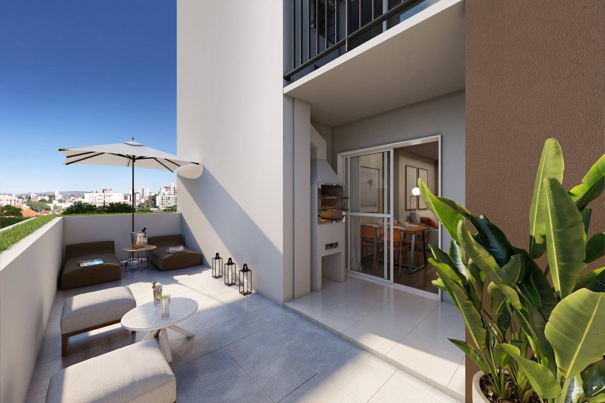  - Apartamento à venda em São Leopoldo, Centro, com 2 quartos, 56m²