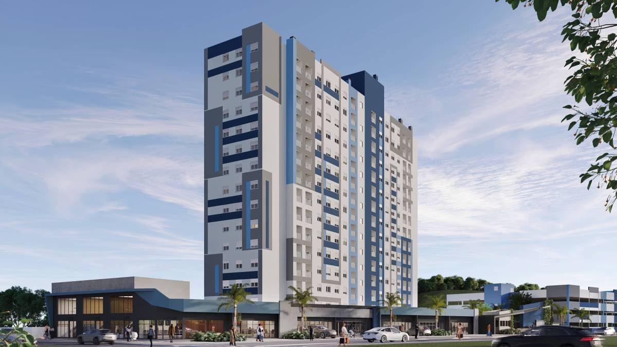 Apartamento à venda com 2 quartos - Industrial,Novo Hamburgo