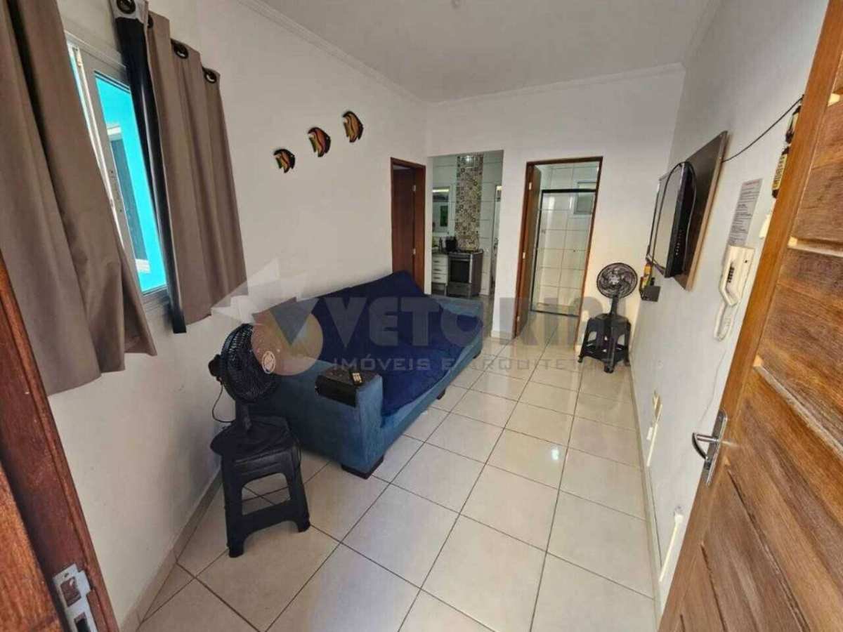 Kitnet à venda em Caraguatatuba, Jardim das Gaivotas, com 1 quarto, 37,5m²