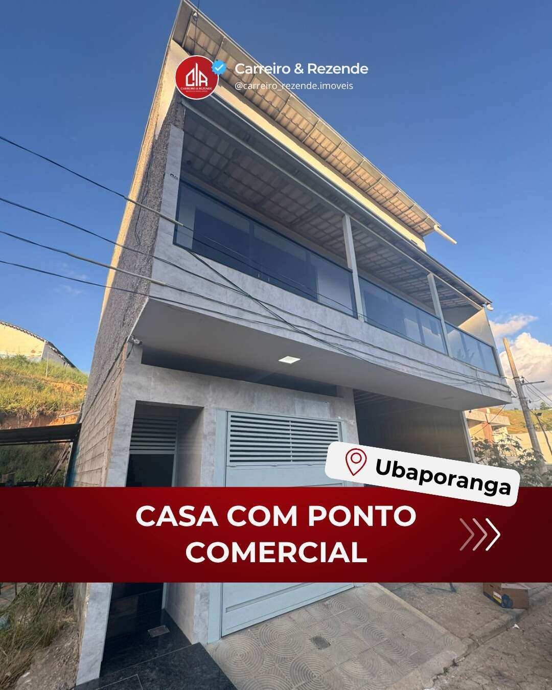 Casa à venda em Ubaporanga, Centro, 420m²