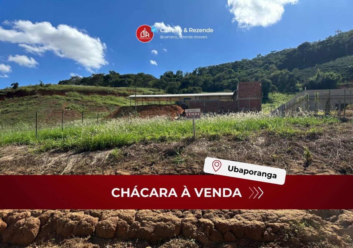 Chácara à venda em Ubaporanga, Córrego do Feijoal, 1000m²
