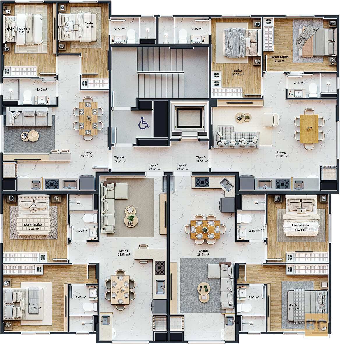 Apartamento à venda com 2 quartos, 62m² - Centro,Balneário Camboriú