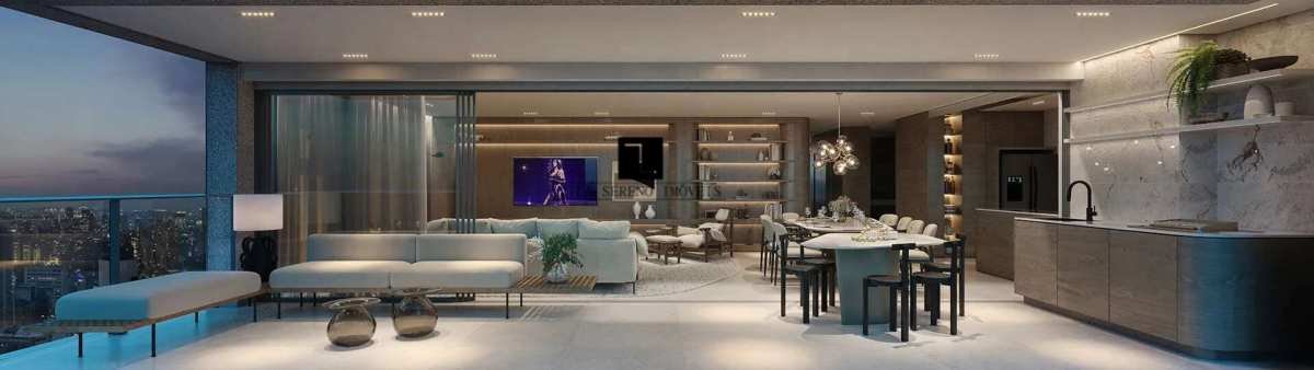 Apartamento à venda em Belo Horizonte, Lourdes, com 4 quartos, 192m² - Vila Sereno Imóveis