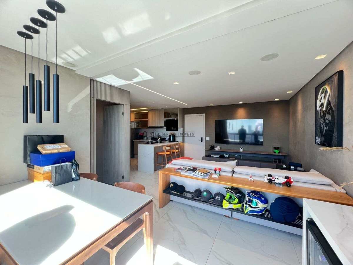 Apartamento de luxo à venda em Nova Lima, Vila da Serra, com 1 quarto, 63m²