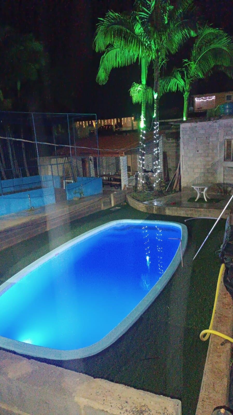 Chácara com piscina e quadra para locação - Estani Imóveis