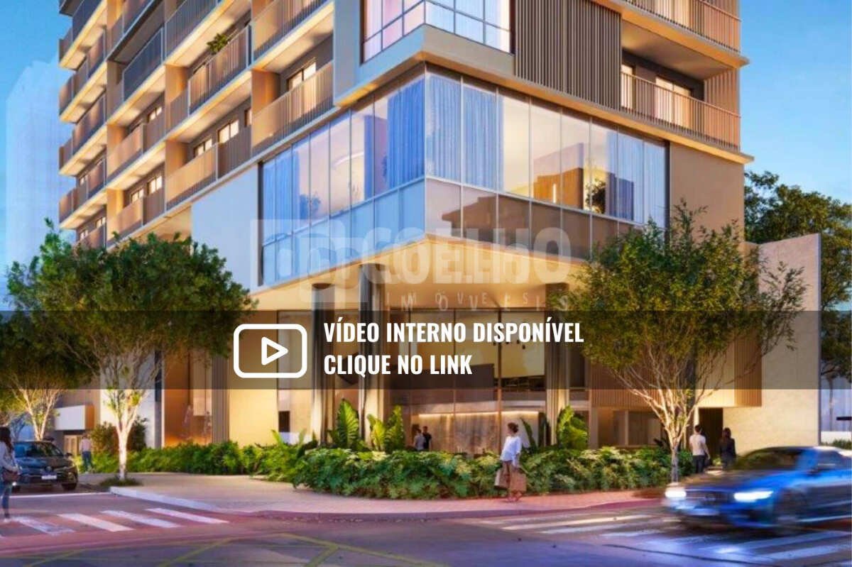 Apartamento Estúdio à venda 43m² de área privativa com 1 quarto suíte Lange, Turin Batel  Curitiba PR - Coelho Imóveis