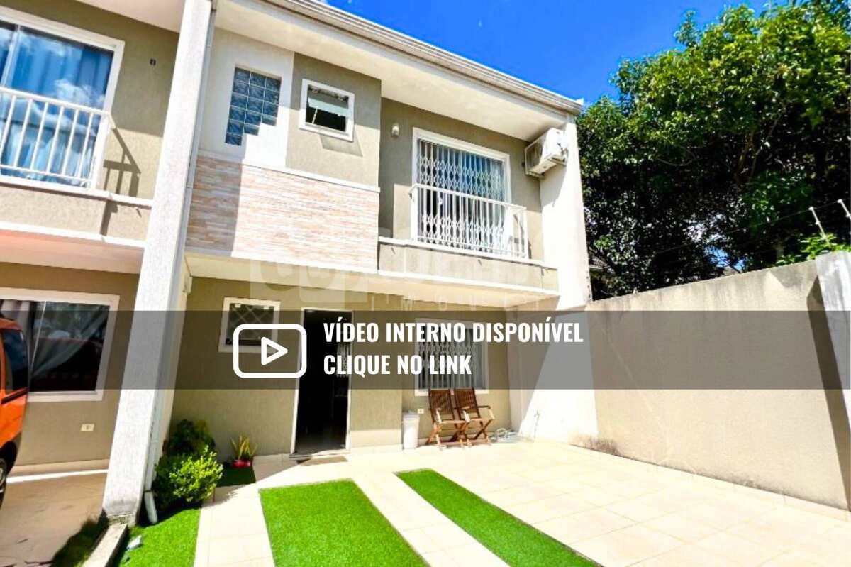 Sobrado em condomínio à venda com 3 quartos, 112.00m² - Uberaba,Curitiba