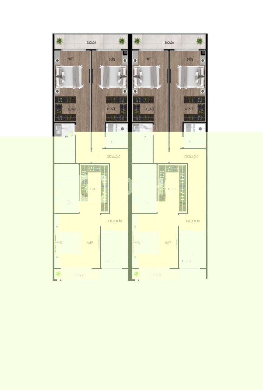  - Sobrado à venda em São José dos Pinhais, Aristocrata, com 3 quartos, 214m²