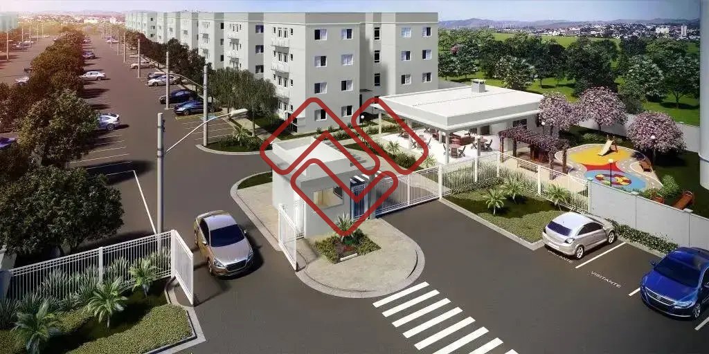 Apartamento à venda com 2 quartos, 45,25m² - Bairro da Mina,Itupeva