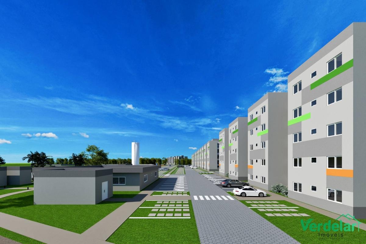 Vista salões de festas - Apartamento à venda em Mogi das Cruzes, Av Japão, com 2 quartos, 42,54m²