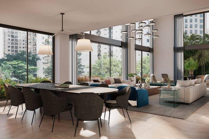  - Apartamento de luxo à venda no bairro Itaim Bibi, com 3 suítes, 263m²