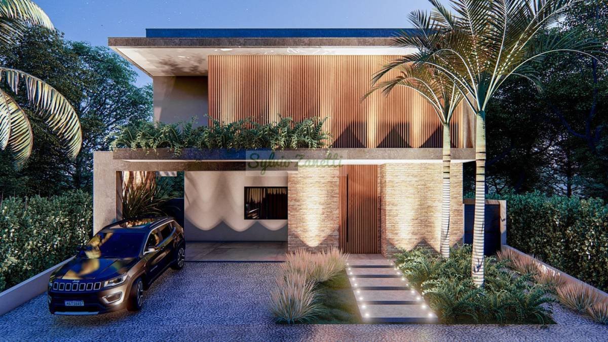 Linda residência sobrado de alto padrão no Condomínio Villa Lobos com previsão de entrega Junho de 2025 - Sylvio Zanetti Corretor de Imóveis