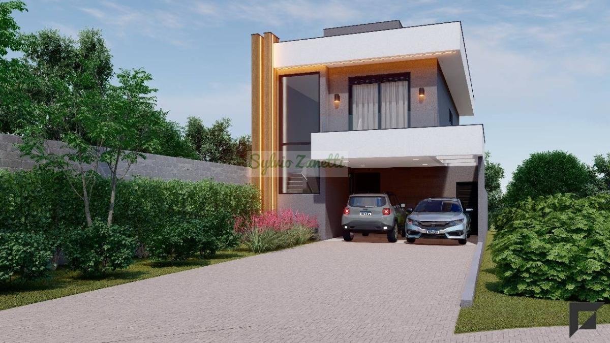Terreno no Condomínio Jardim dos Lírios com projeto aprovado de um sobrado de 168m2 - Sylvio Zanetti Corretor de Imóveis