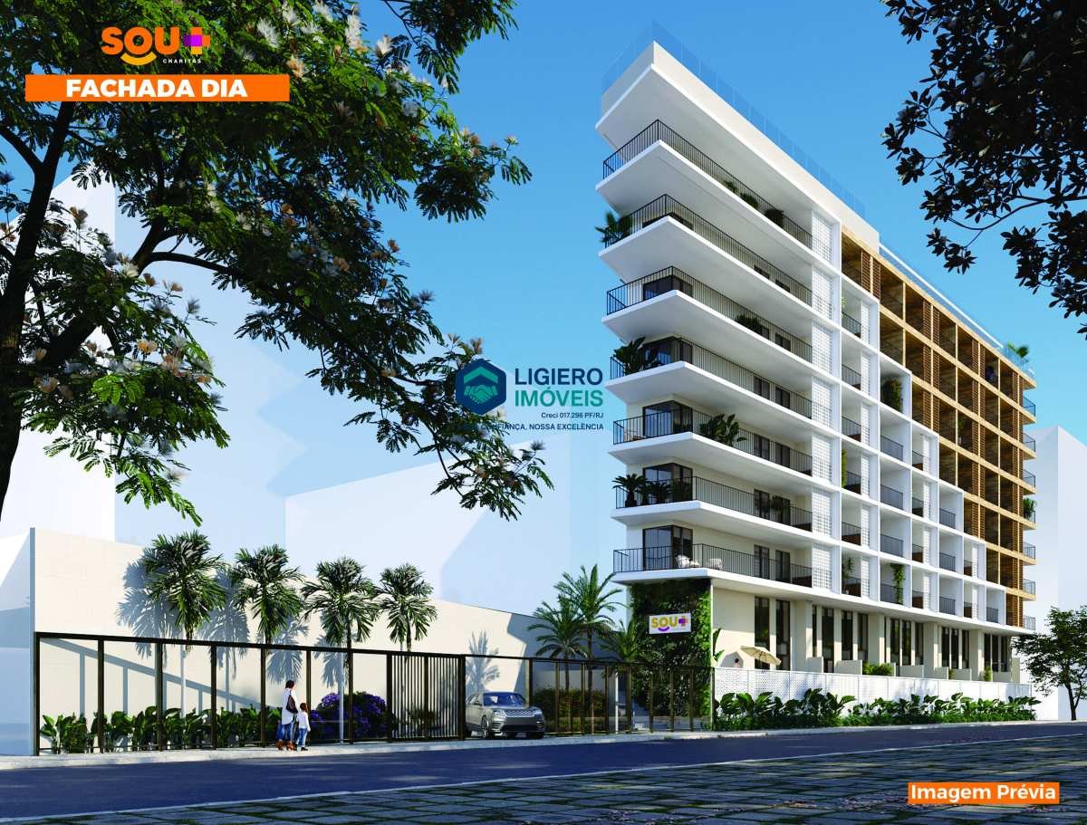 Studio de 1 quarto, 35m² no bairro Charitas, em Niterói | Eu Corretor