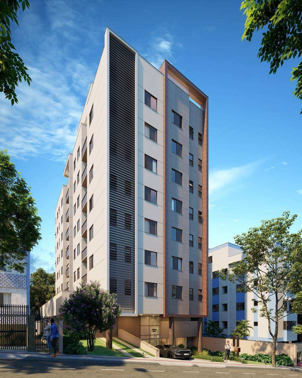 Apartamento à venda, no Vivity Residencial,  em Belo Horizonte, Prado, com 3 quartos, 77,87m²