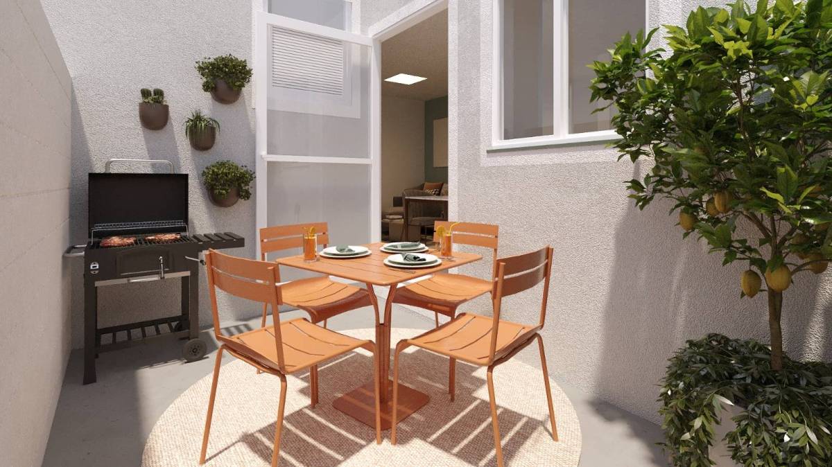 Apartamento à venda com 2 quartos, 40m² - Foto 10