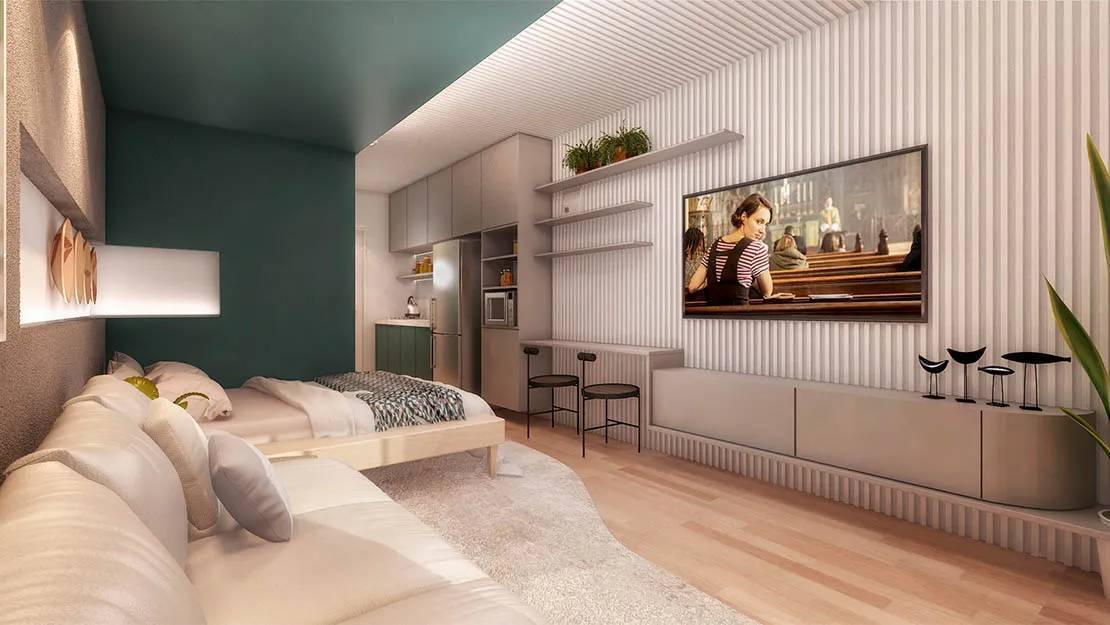 Flat/Apart Hotel à venda, 30m² - Foto 15