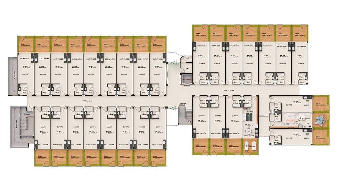 Flat/Apart Hotel à venda com 3 quartos, 135m² - Foto 9