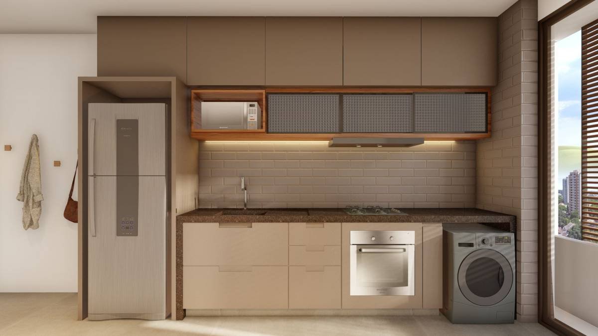  - Apartamento à venda, no SMART HOUSI,  em Belo Horizonte, Nova Granada, com 1 quarto, 32,50m²