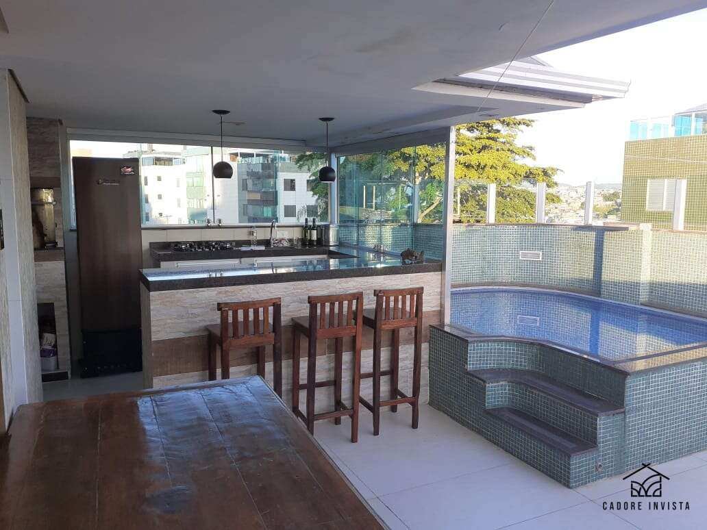 Cobertura à venda com 4 quartos, 150m² - Dona Clara,Belo Horizonte