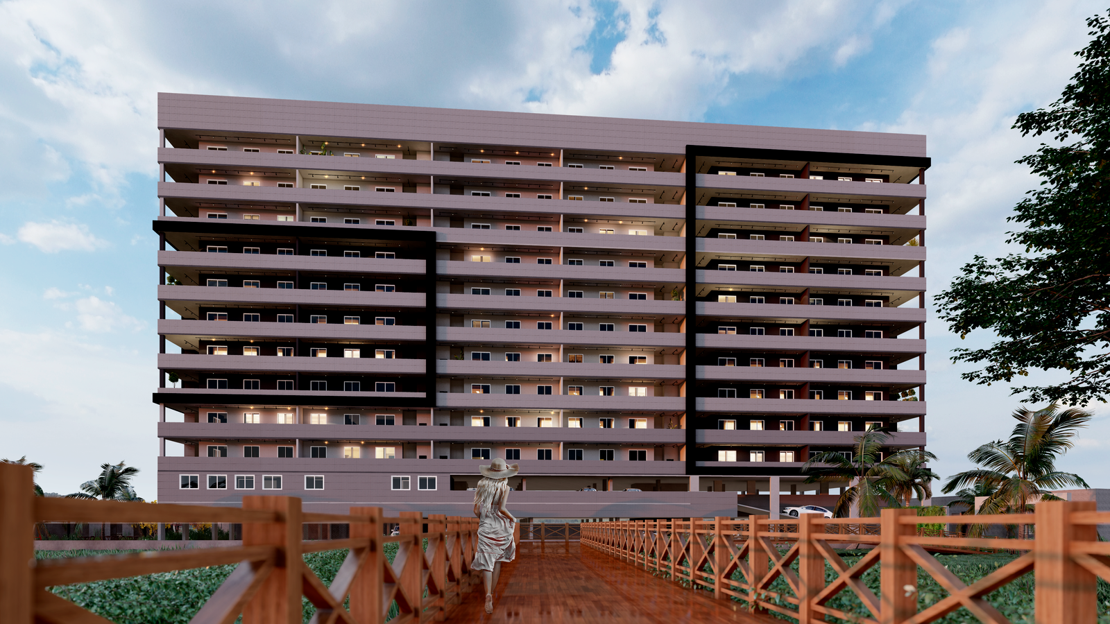 Apartamento com 2 quartos, à venda - Centro - Passo de Torres - Imobiliária Hoffmann