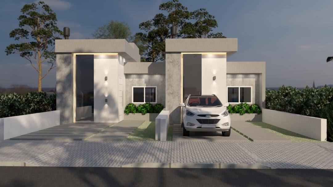 Casa com 3 quartos, 86.43m², à venda - Encosta do Sol - Estância Velha - Imobiliária Hoffmann