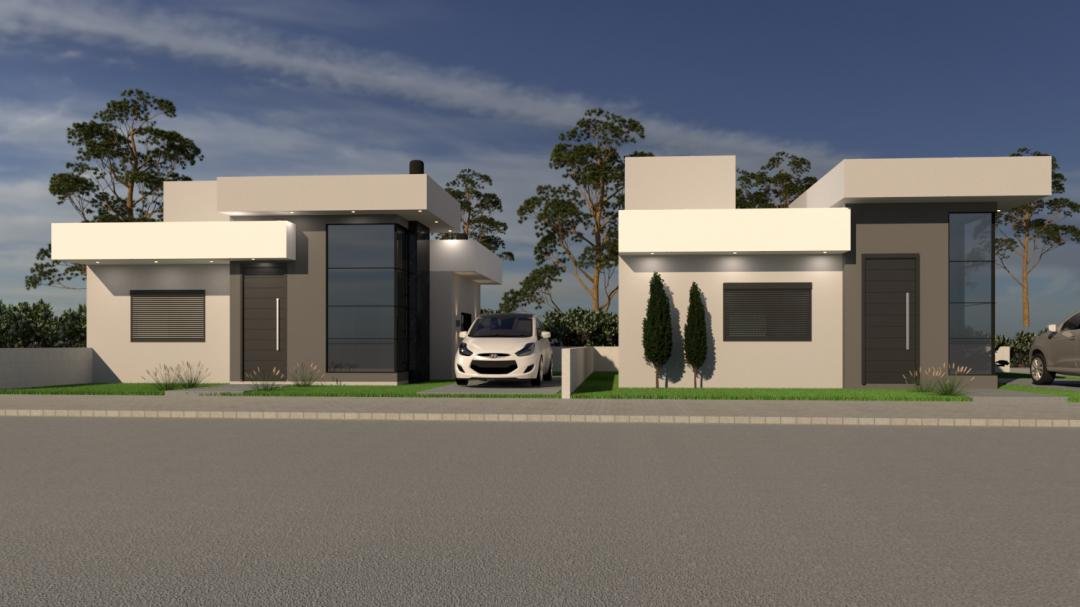 Casa com 2 quartos, 59.7m², à venda - Encosta do Sol - Estância Velha - Imobiliária Hoffmann