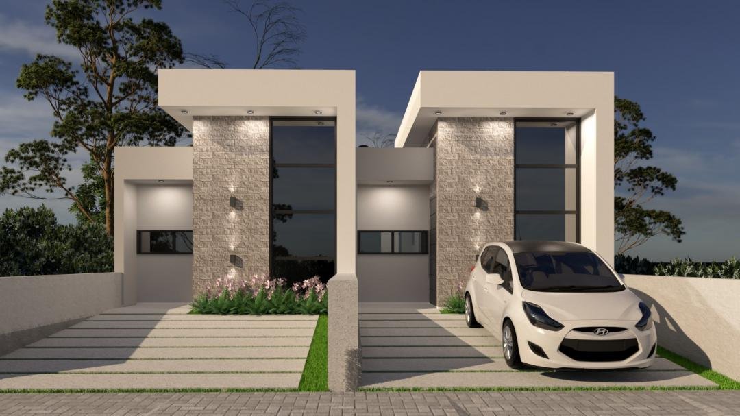 Casa com 2 quartos, 62.29m², à venda - Lago Azul - Estância Velha - Imobiliária Hoffmann